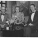Daniel with Harold Proshansky and Lucille Lortel